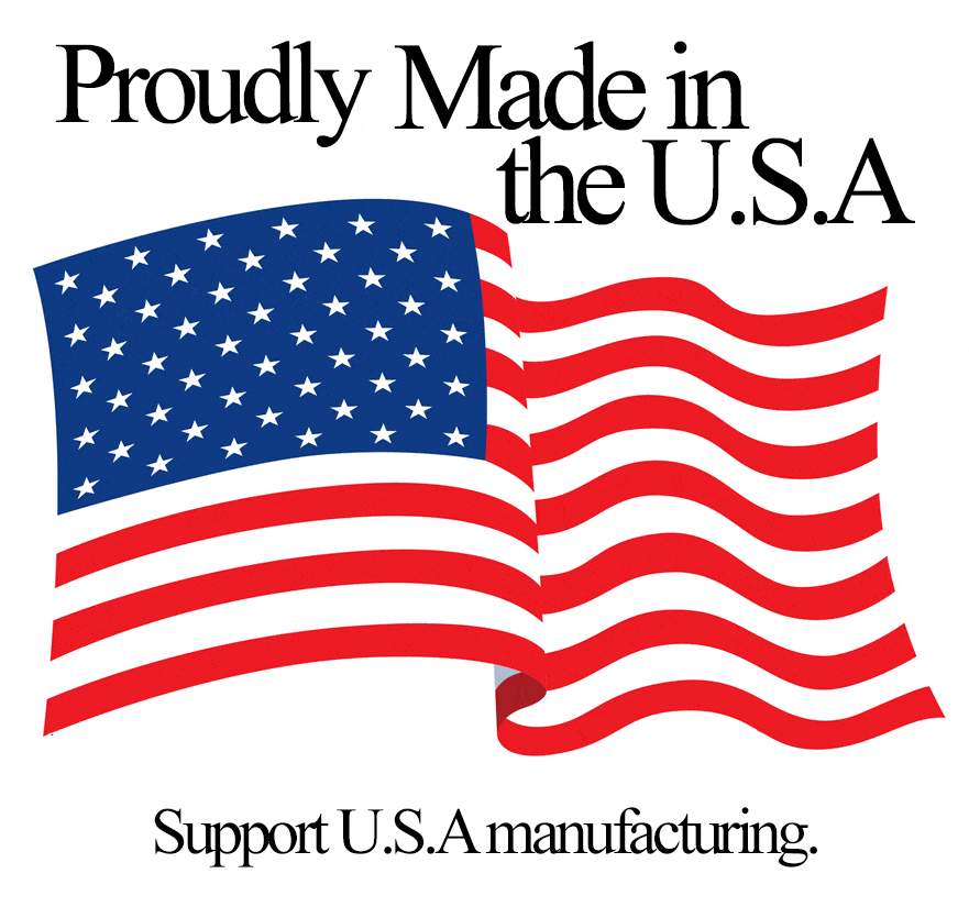 Proudly made in the USA! made in usa